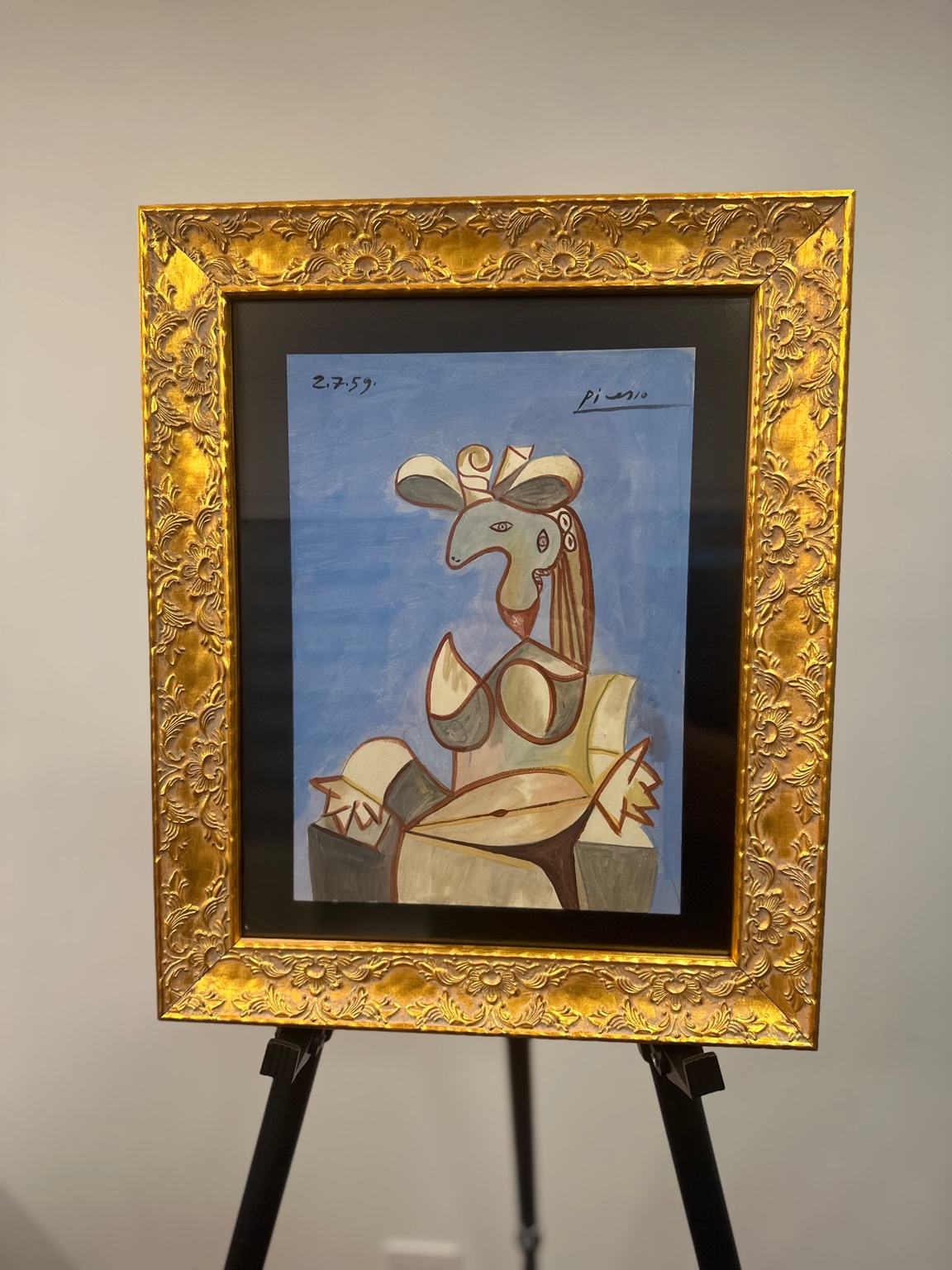 Fisherman in Oilskin (after Van Gogh) — graphite; rough texture.